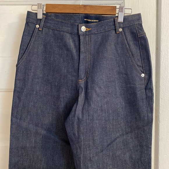Vanessa Seward Victoire Dark Wash Jeans, Size 38/6 - Picture 5 of 17